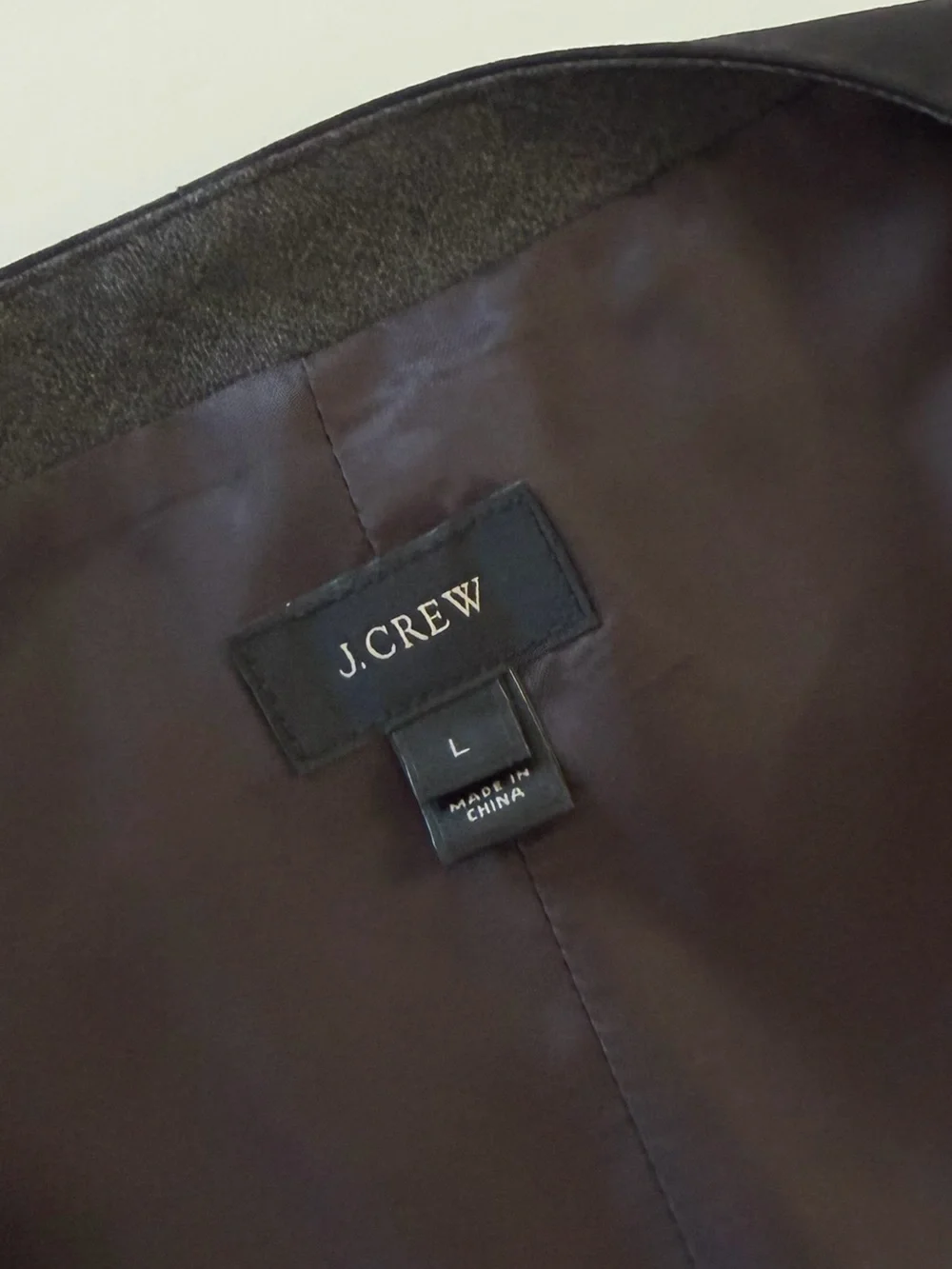 J. Crew Lori Piana Super 120s Wool Tuxedo Suit Vest Jacket Mens Large